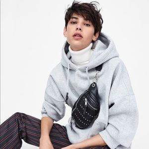 Zara leather belt bag